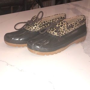 SPERRY RAIN/SNOW SHOES SZ 9 WOS